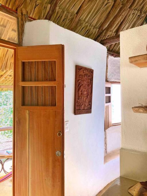 Encantadora Villa Maya Tradicional En Rancho Agroecologico Tzucaceb Exterior foto