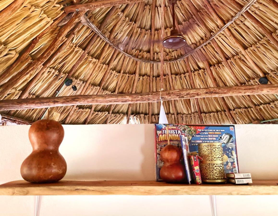 Encantadora Villa Maya Tradicional En Rancho Agroecologico Tzucaceb Exterior foto