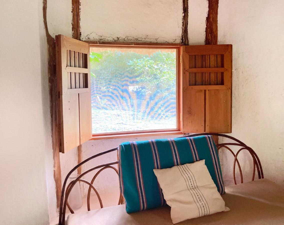 Encantadora Villa Maya Tradicional En Rancho Agroecologico Tzucaceb Exterior foto